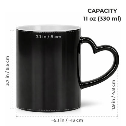 HeartReveal™ Personalized Magic Heat-Reveal Mug