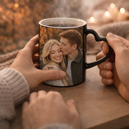 HeartReveal™ Personalized Magic Heat-Reveal Mug